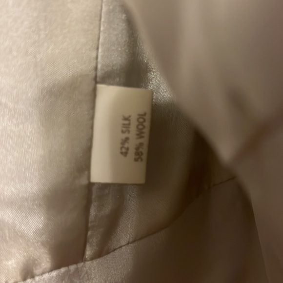 Lela Rose silver silk jacket - Picture 4 of 7